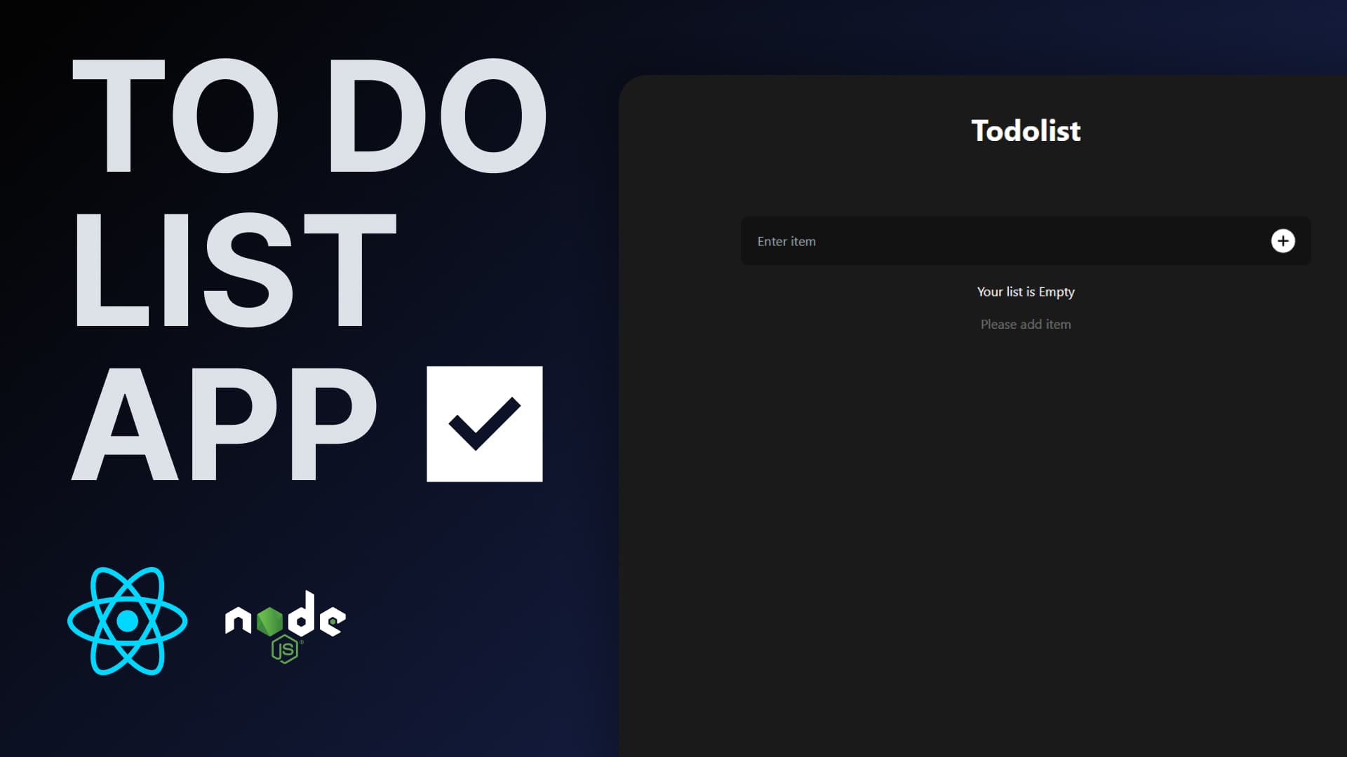 React Based Todo List Web App
